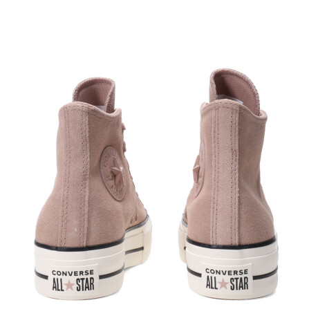 Championes de Mujer Converse Ctas Lift Hi Beige - Marrón Tierra