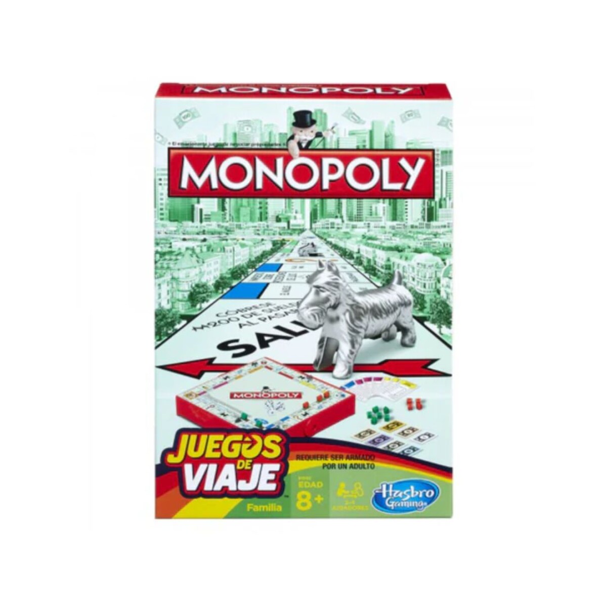 Hasbro Gaming Juegos de Viajes - Monopoly 