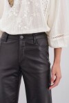 Pantalon Oxford Cuero Negro