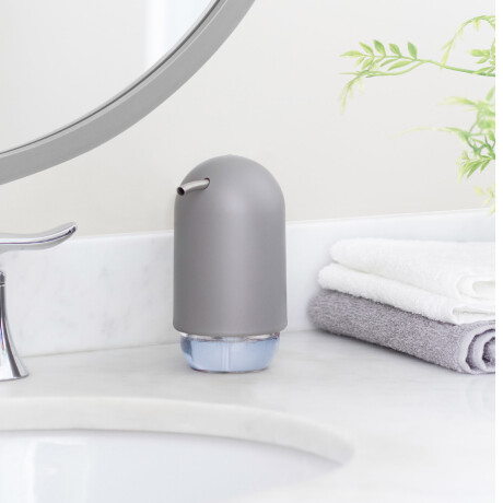 DISPENSADOR POLIPROPILENO GRIS UMBRA TOUCH