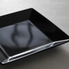 Plato postre cuadrado negro 20x20 cm OXFORD Plato postre cuadrado negro 20x20 cm OXFORD