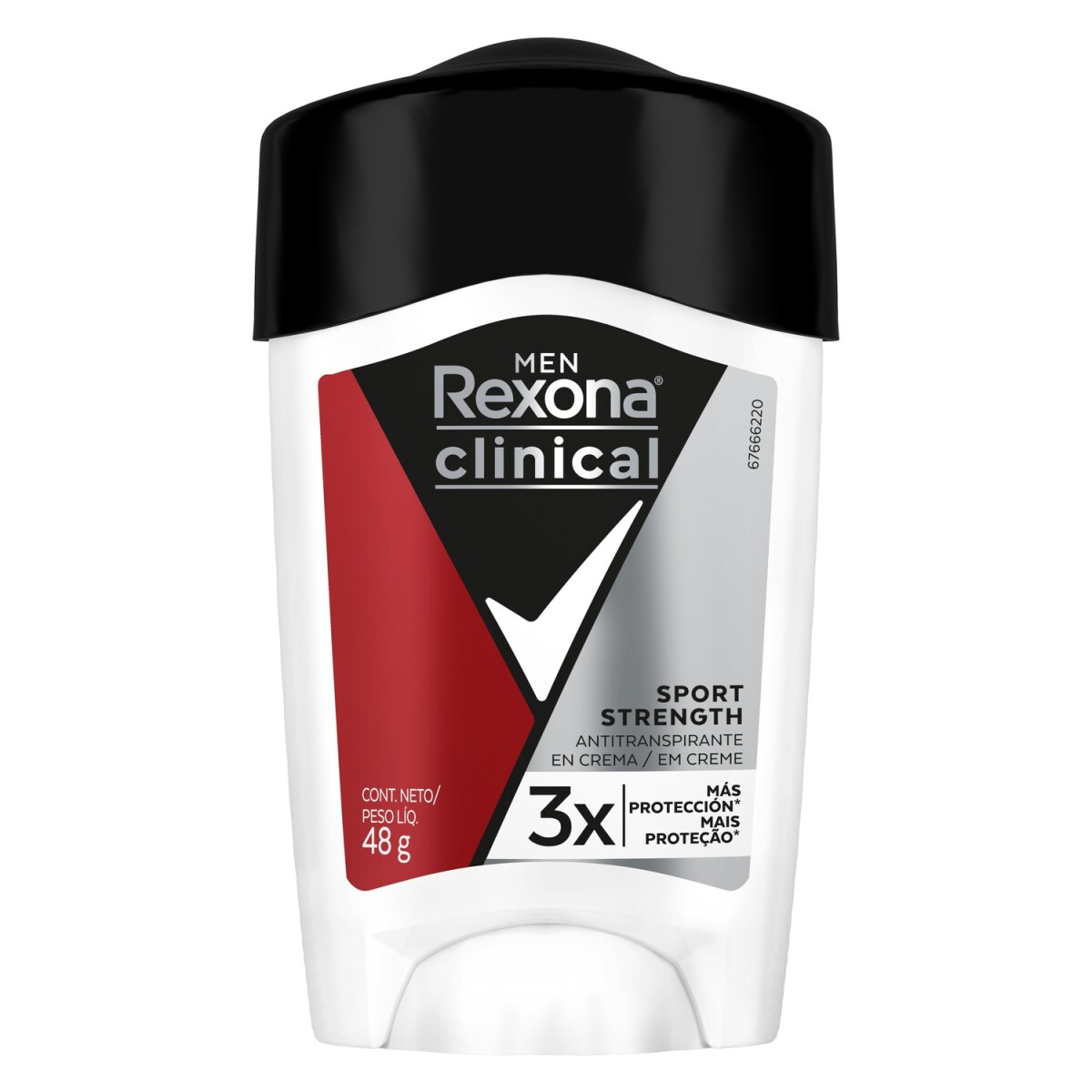 Desodorante Rexona Clinical Crema Sport Stress 48g 