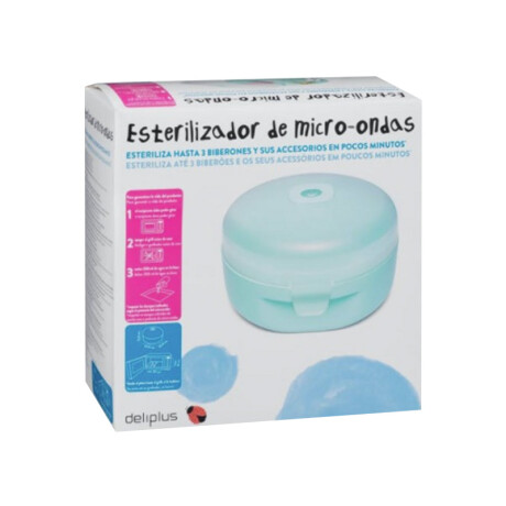 Esterilizador de Microondas Deliplus Suavinex Verde Agua