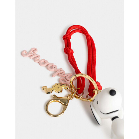 Llavero & Charm ''snoopy'' Combinacion Multicolor