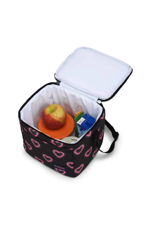 Lonchera Térmica Super Snack Happy Hearts Black