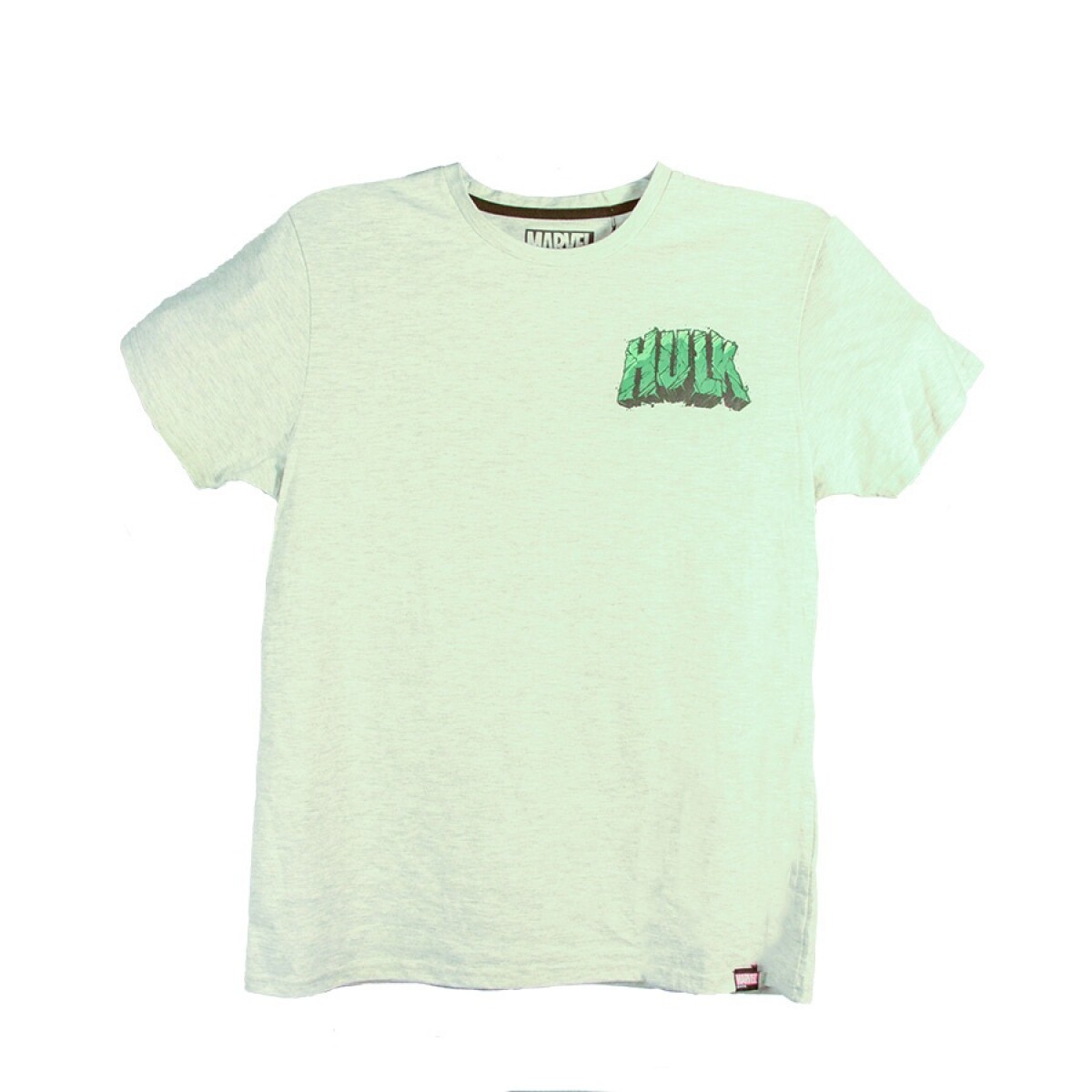 Remera Marvel Hulk de Hombre - AVIASS24002 - Gris-melange 