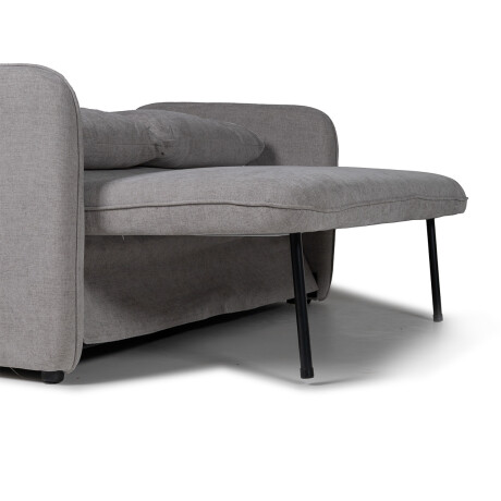 Sofá Cama Spazio - Tela Microfibra 455 (Ceniza)