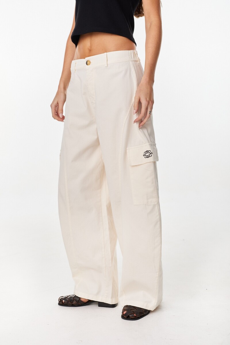 Pantalon Zen Off White