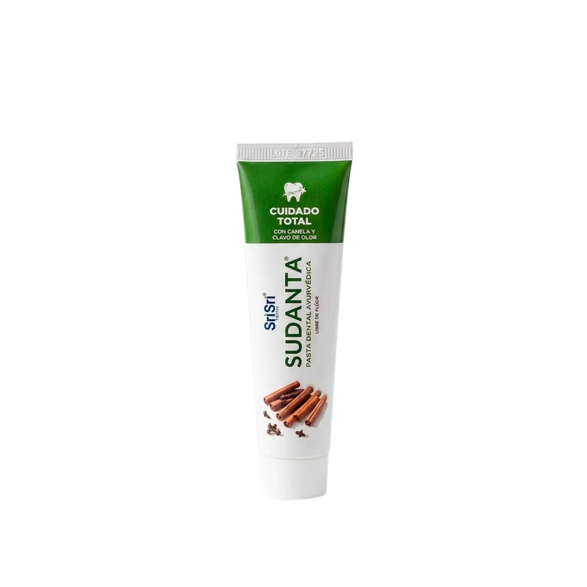 Pasta Dental Sudanta de Canela y Clavo de Olor 50g Sri Sri 