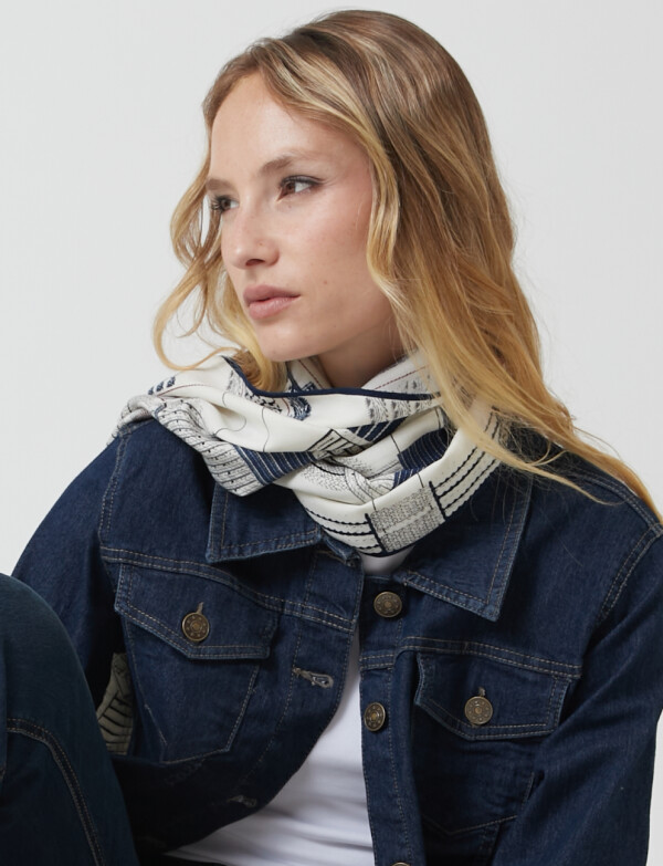 Pashmina Cashmere CRUDO/MULTI