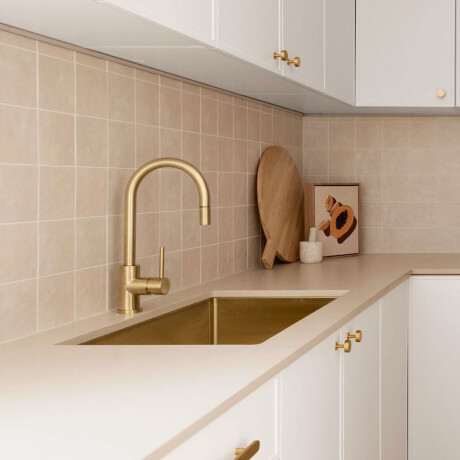 Pileta Cocina bajo mesada Acero Inoxidable Gold 45.7x58.4cm GAMAS DE AMARILLO