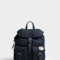 Mochilas Urbanas Mochila De Cuerina Daisy Denim Con Llavero - Azul Gastado