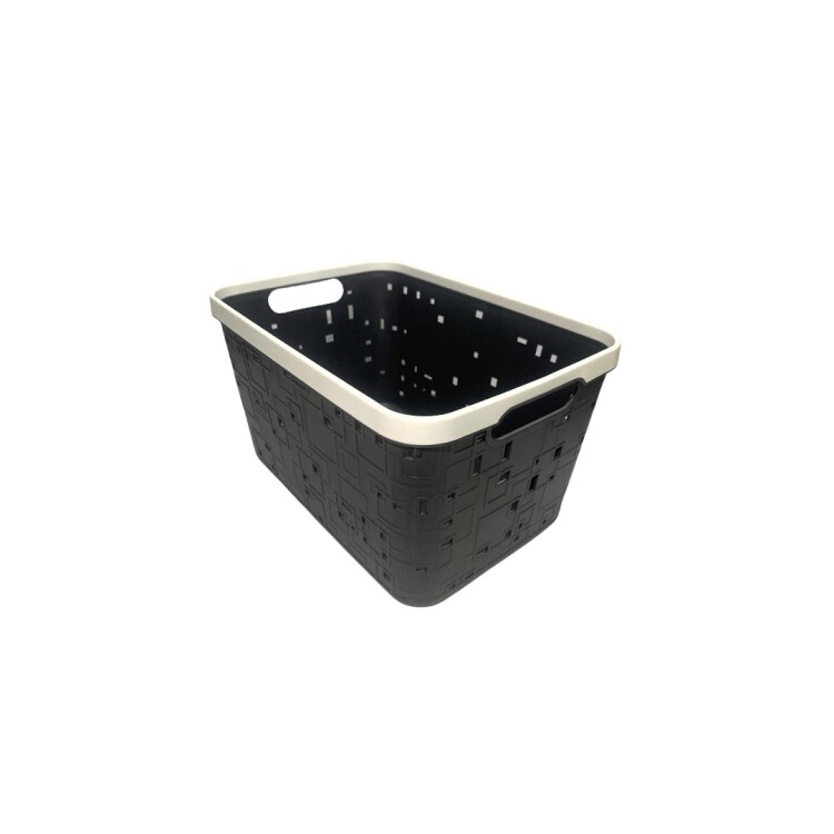CESTO CANASTO ORGANIZADOR CALADO 31,2X21,5X17,7CM CESTO CANASTO ORGANIZADOR CALADO 31,2X21,5X17,7CM