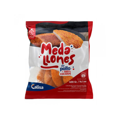 Medallon De Pollo Calisa 400 Grs Medallon De Pollo Calisa 400 Grs