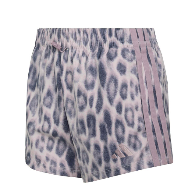 Short de Mujer Adidas W Aop 3S Wv Sho Animal Print - Violeta