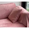 Funda Sillon 2 Cuerpos Velvet rosa