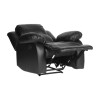 Poltrona RECLINABLE LV614 Negra Poltrona RECLINABLE LV614 Negra