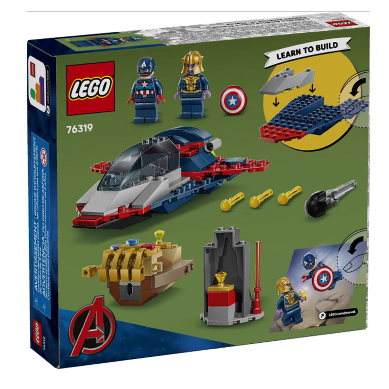 Capitán America vs Thanos Lego Capitán America vs Thanos Lego