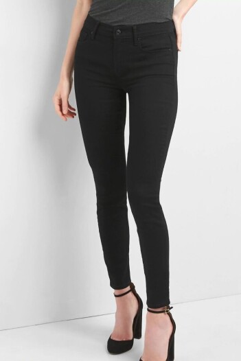 Jean True Skinny Stretch Mujer True Black V2