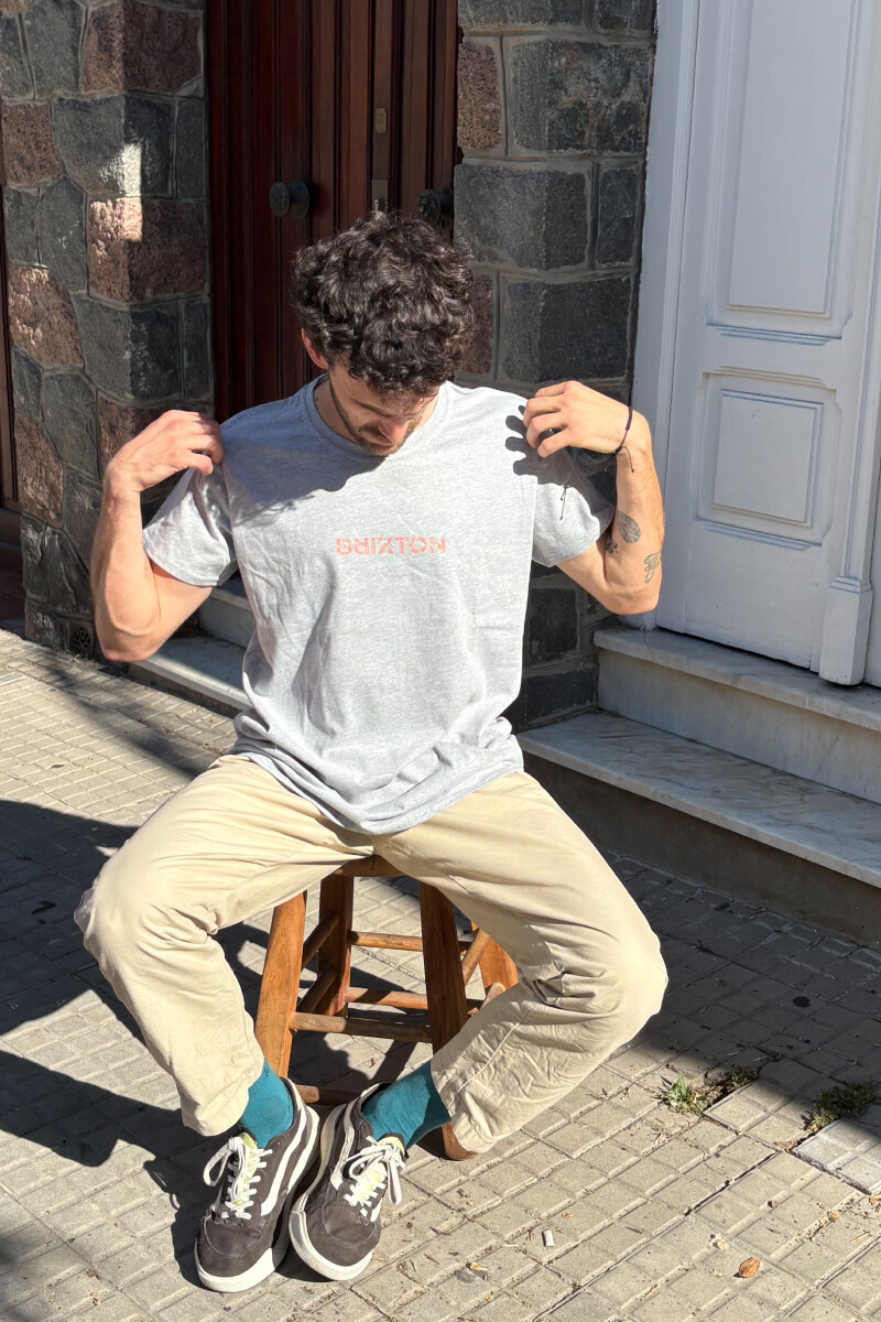 Camiseta Brixton Gris