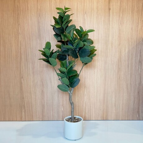 Planta Artificial Con Maceta Ceramica 1.2M Planta Artificial Con Maceta Ceramica 1.2M
