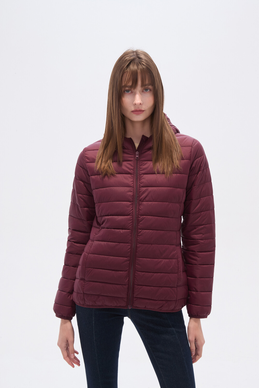 Campera Lenox Cereza Oscuro