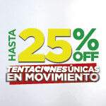25% OFF EN BICICLETAS
