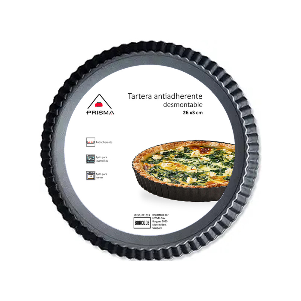 Tartera PRISMA desmontable 26x3 cms Tartera PRISMA desmontable 26x3 cms