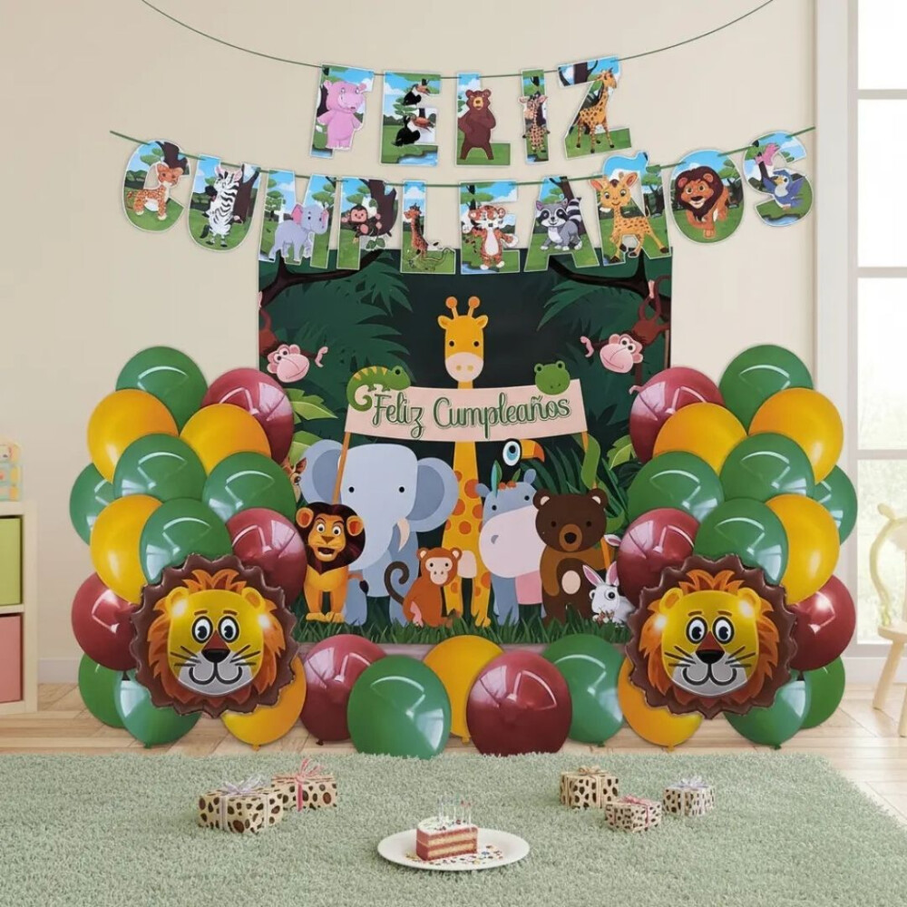 Kit De Decoración Infantil Tema Animales Kit De Decoración Infantil Tema Animales