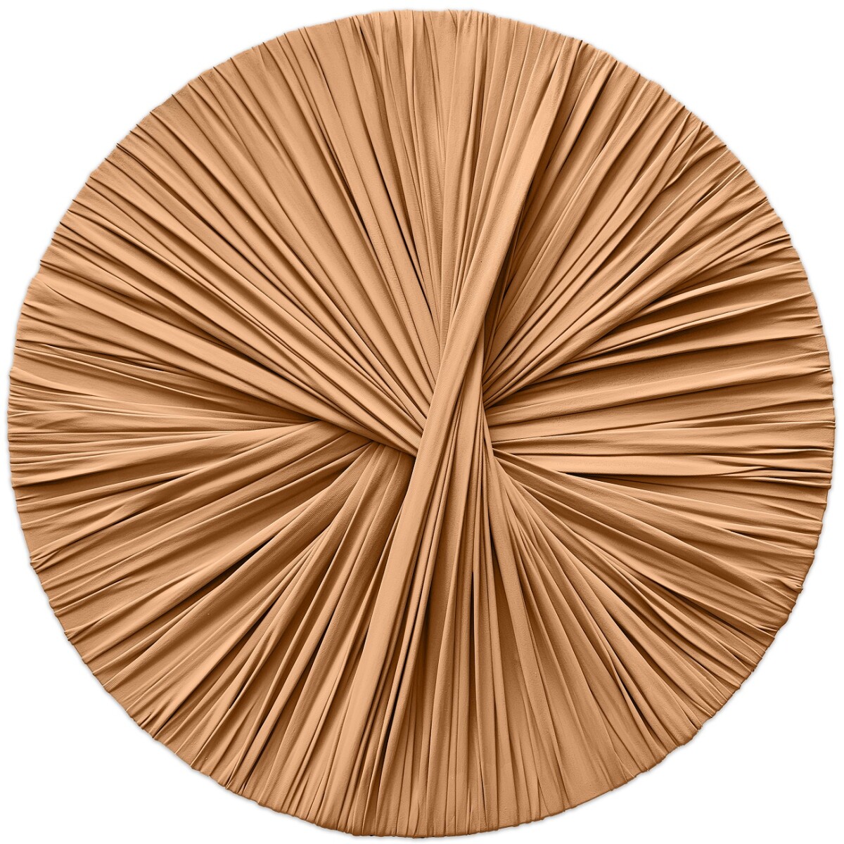 CIRCULO CON ONDAS TEXTURED CANVAS VERDE TERRACOTA 