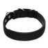 Collar Ajustable Reforzado Hebilla Nylon Perro Gato Mediano Variante Color Negro