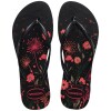 Chancletas ojotas Havaianas Slim Organic Black/Pink