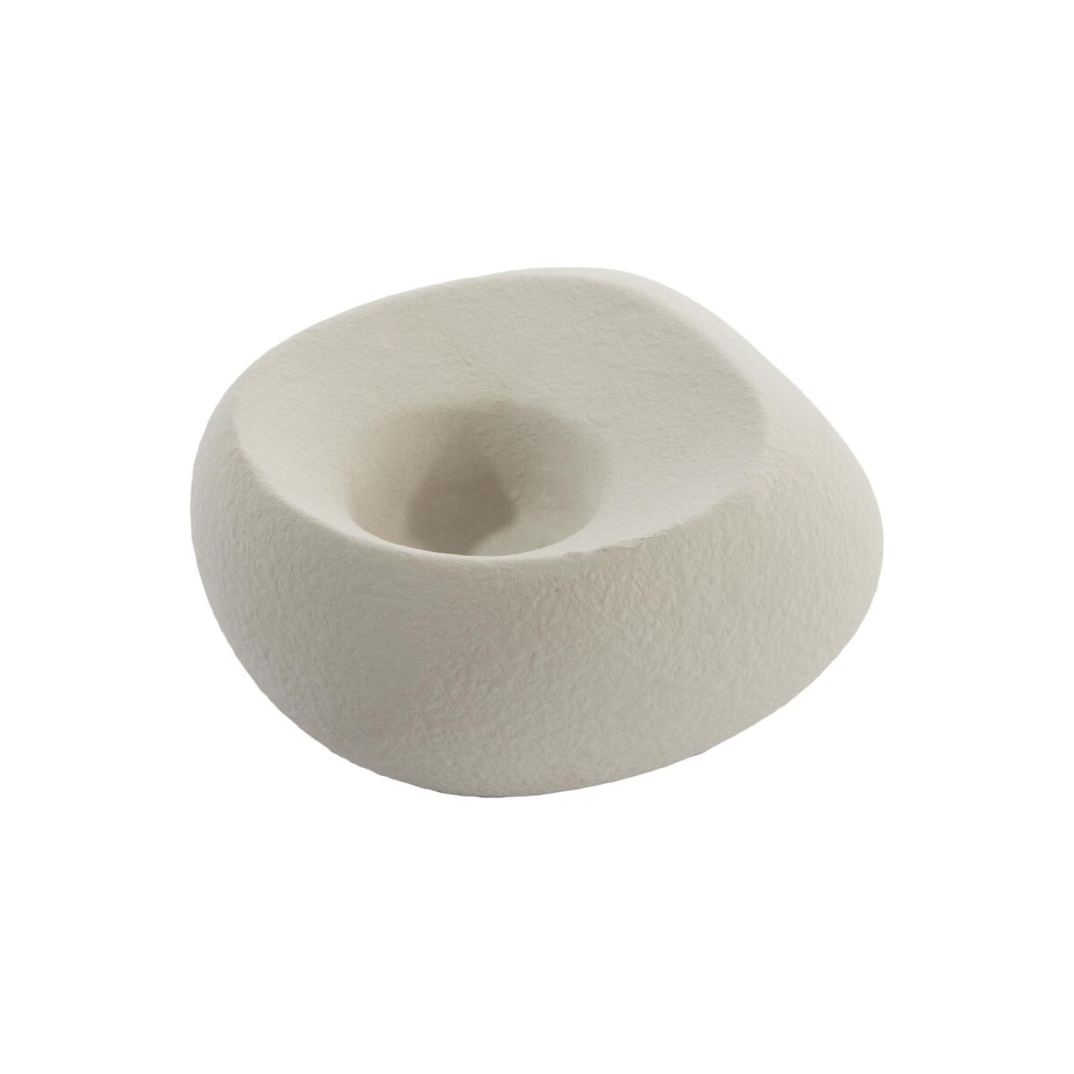 CANDELABRO - SMALL CERAMICA NATURAL-BEIGE ALKA 