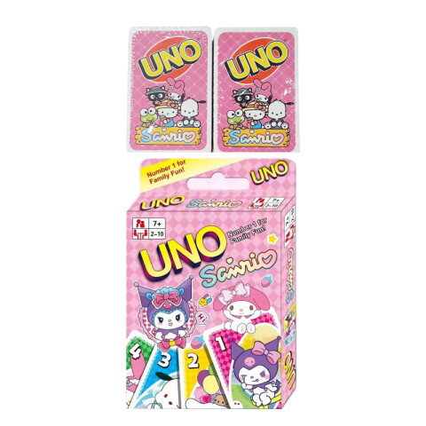 Juego de cartas UNO Kuromi y Melody Juego De Cartas Uno Kuromi Y melody