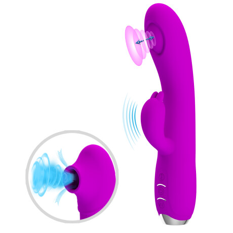 Regina Pretty Love Vibrador Pulsaciones Succión Violeta