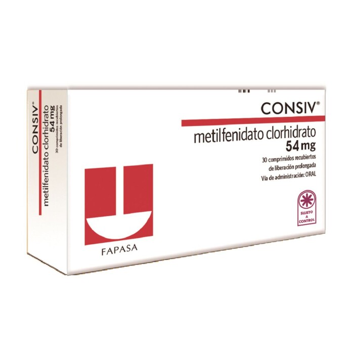 CONSIV 54 MG. CJ X 30 COMP. LIB. PROLONG única
