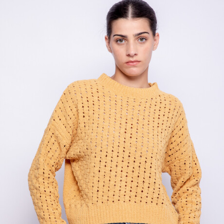 SWEATER MOON Amarillo Oliva