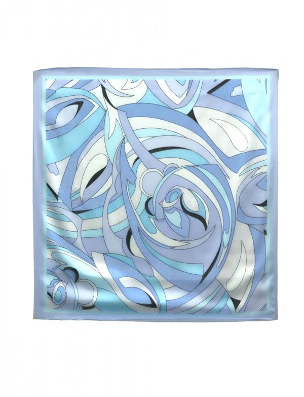 Pañuelo Swirl CELESTE/MULTI
