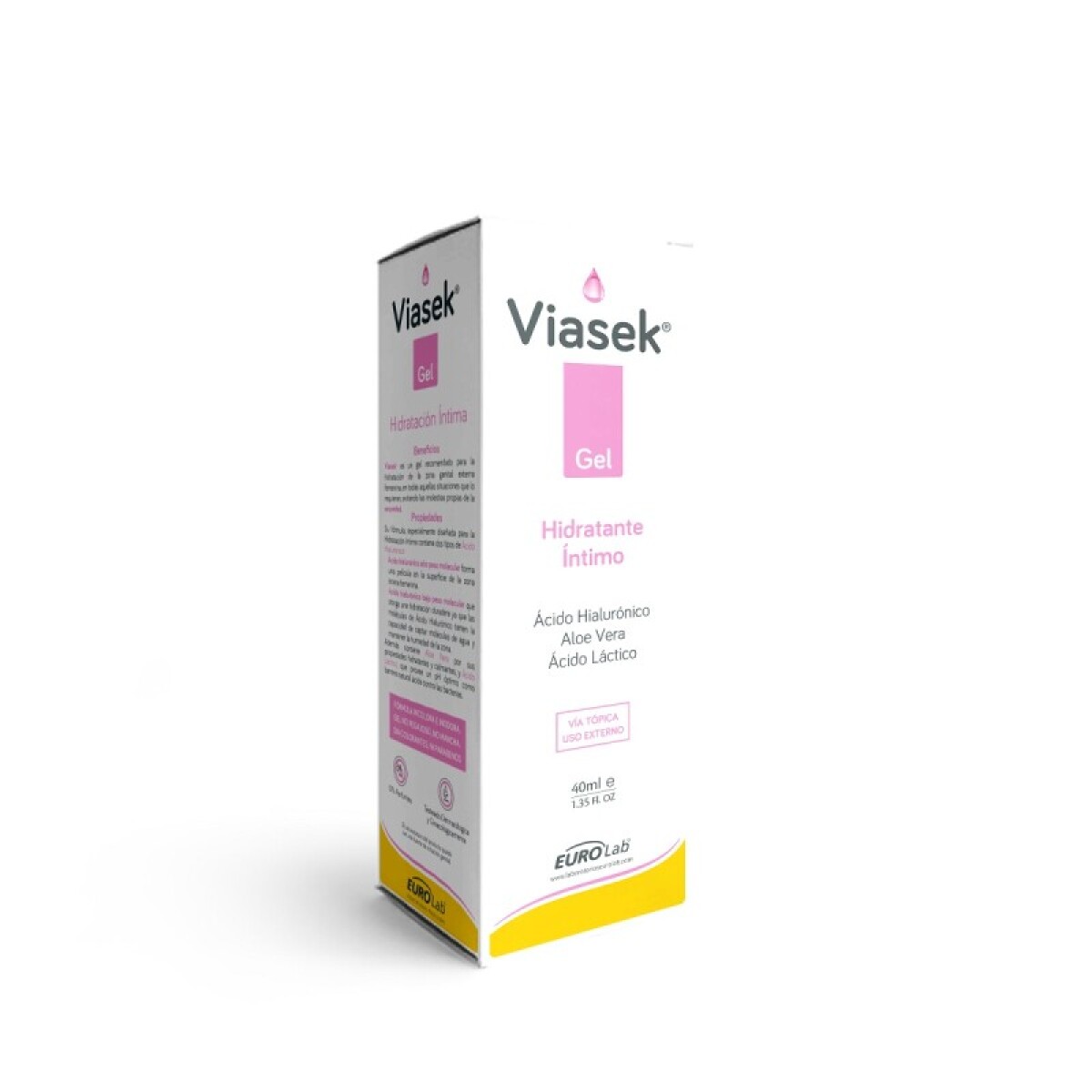 Viasek gel íntimo hidratante 100 ml 