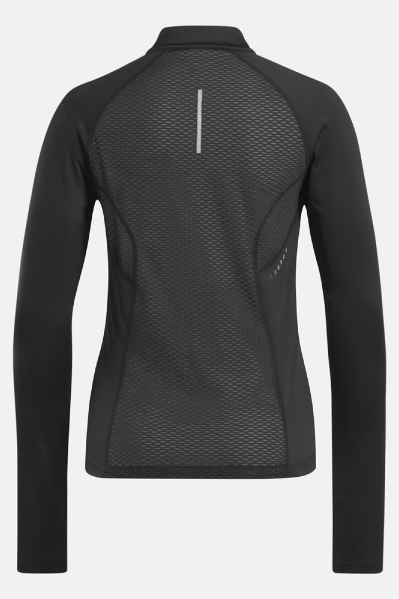 Running 1/4 zip Negro