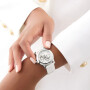 Reloj GUESS ANNETTE Cuero Blanco Esfera 36mm 0