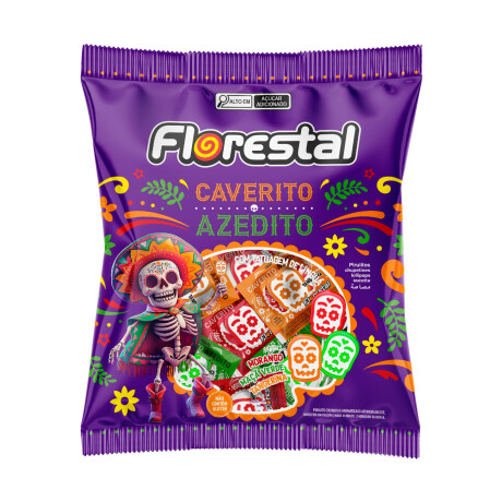 CHUPETIN PLANO CALAVERA ACIDA 300G/50U CHUPETIN PLANO CALAVERA ACIDA 300G/50U