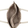 Tote Quincie 3 Compartment Mocha Logo/beige