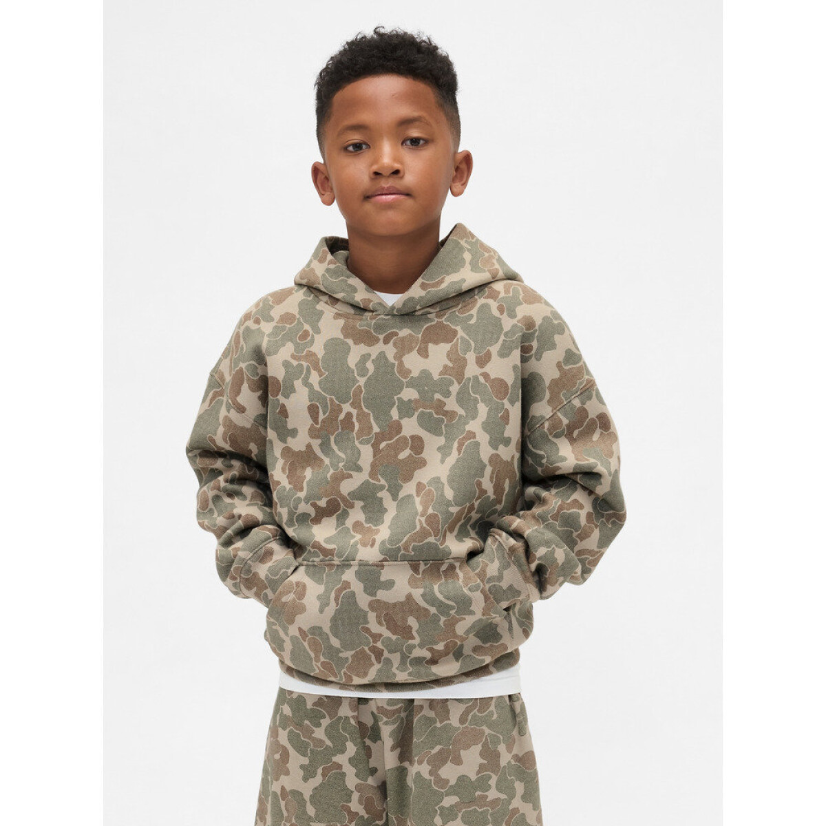 VTG SOFT BAGGY HOOD CAMO - NEUTRAL CAMO 