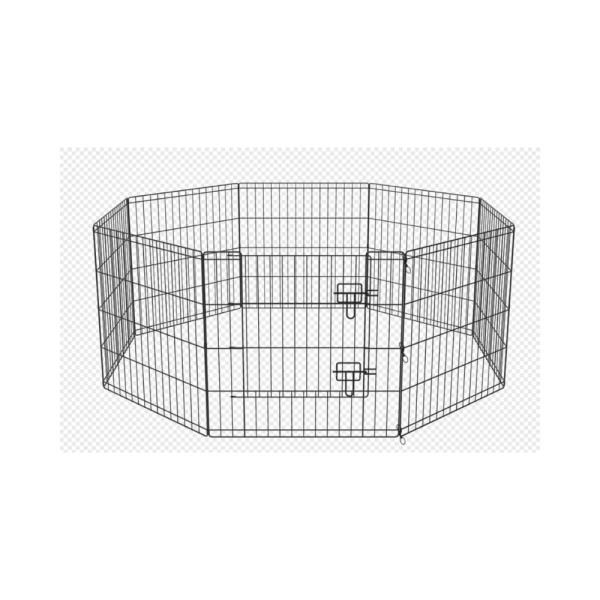 Corral Para Perro 8 Paneles 75*61 cm 30'' China 