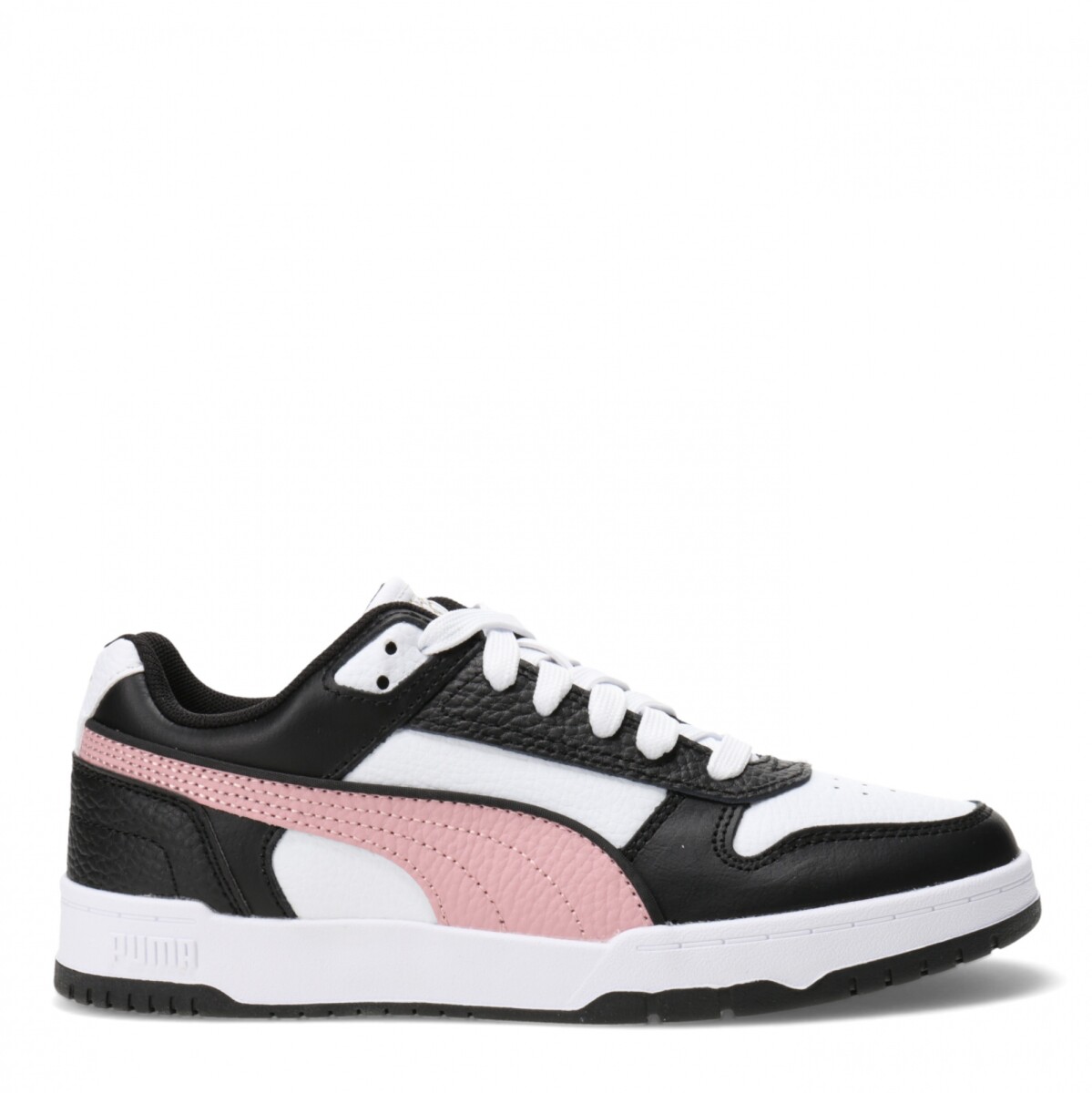 Championes de Mujer Puma RBD Game Low Puma - Blanco - Negro - Violeta Malva 