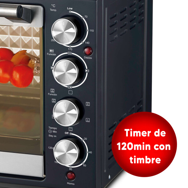 Horno Eléctrico Punktal Pk-51 He 48 Lts HORNO ELECTRICO PUNKTAL PK-51 EH