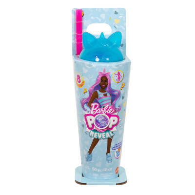 Barbie Pop Reveal Conejito Brillante De La Colección Batidos Celeste
