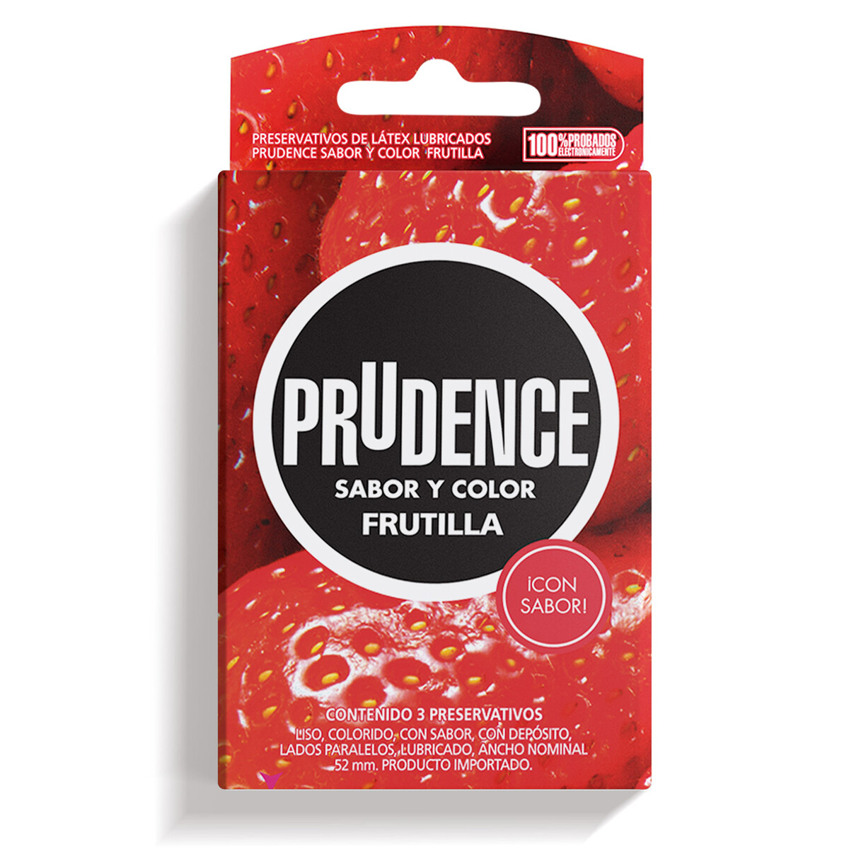 Preservativos Prudence Sabor a Frutilla 