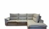 Sillón Cesky con Chaise Gris Izquierdo